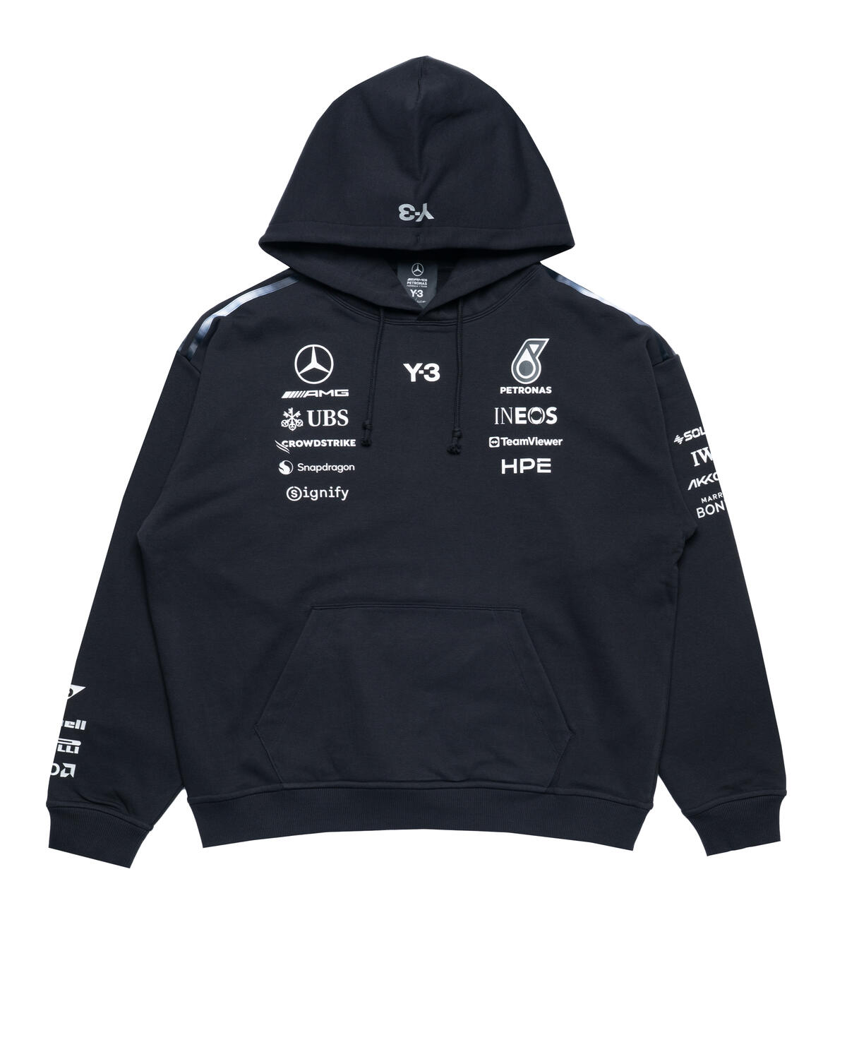 Y-3 x MERCEDES - AMG PETRONAS FORMULA 1 TEAM HOODIE | KR2392